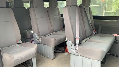 صندلی های اتوبوس 2 + 1 طرح بندی شده Hiace مقاومت بالا در برابر لباس Durbale برای بدن باریک