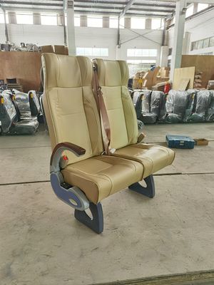 TS16949 صندلی اتوبوس مسافرتی چرم مصنوعی مسافرتی